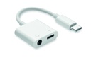 Rozgałęźnik audio ABS typu C - Bialy