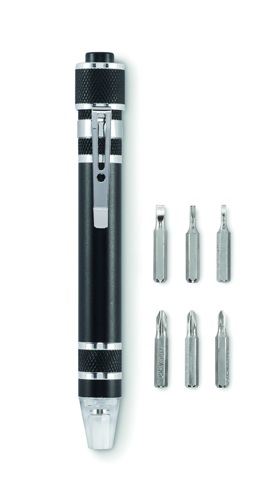 Multitool z recyklingu MO2498-03 - Czarny