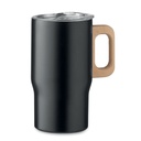 Kubek z podwojna scianka 350 ml MO2499-03 - Czarny