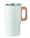 Kubek z podwojna scianka 350 ml MO2499-06 - Bialy