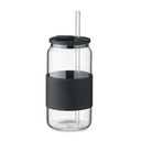 Wysoki kubek borokrzem. 550 ml MO2506-03 - Czarny