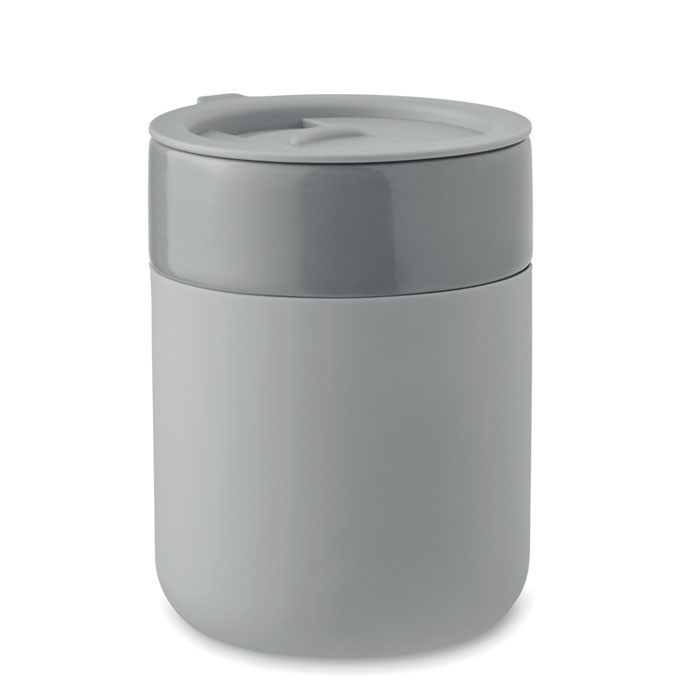Kubek ceramiczny 330 ml MO2528-07 - Szary