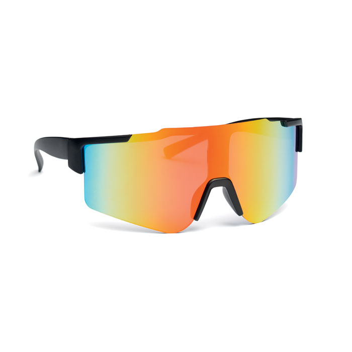 Lustrzane sportowe okulary prze MO2544-99 - Wielokolorowy