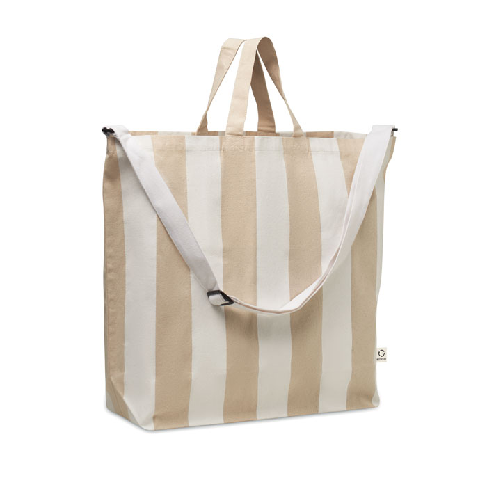 Bardzo duza torba plazowa 280gr MO2555-06 - Bialy