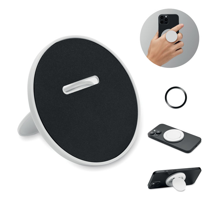 Magnetyczny uchwyt na telefon MO2556-06 - Bialy
