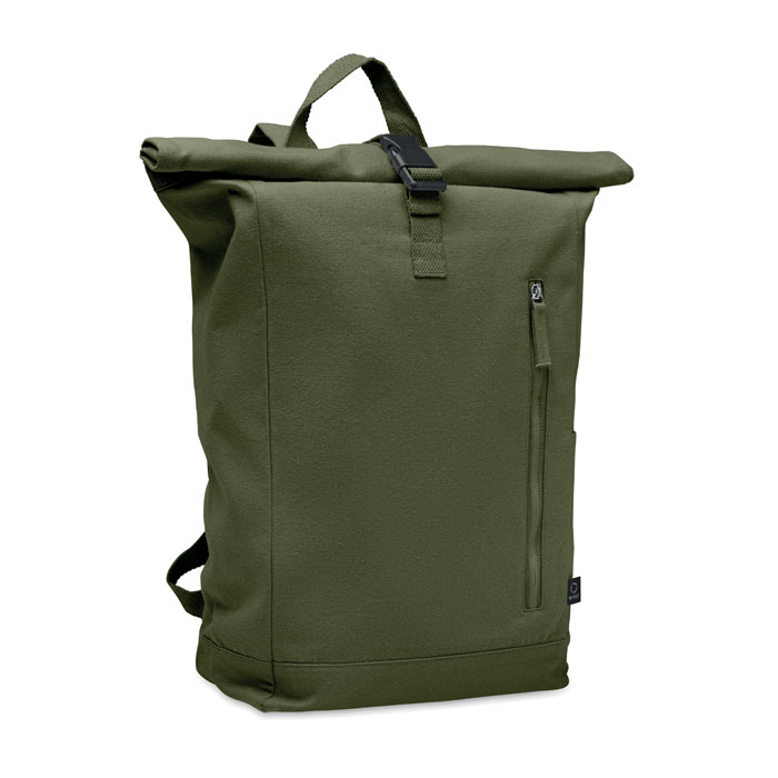 Plecak typu rolltop 390 gr/m² MO2552-49 - Zielen Wojskowa