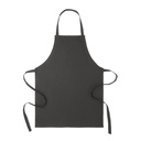 Fartuch z bawelny z recyklingu MO2571-03 - Czarny