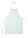 Fartuch z bawelny z recyklingu MO2571-06 - Bialy