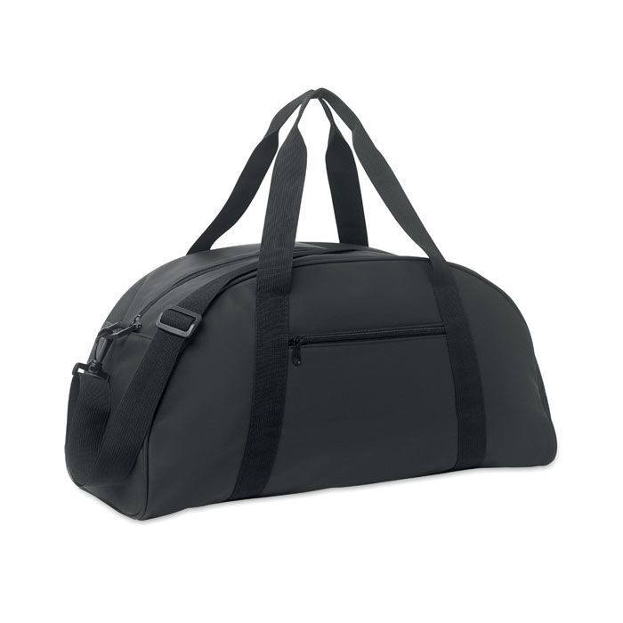Torba podrozna z miekkiego PU MO2577-03 - Czarny