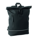 Plecak na laptopa 15" rolltop P MO2581-03 - Czarny