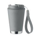 Kubek z podwojna scianka 300 ml MO2596-15 - Kamienny Szary