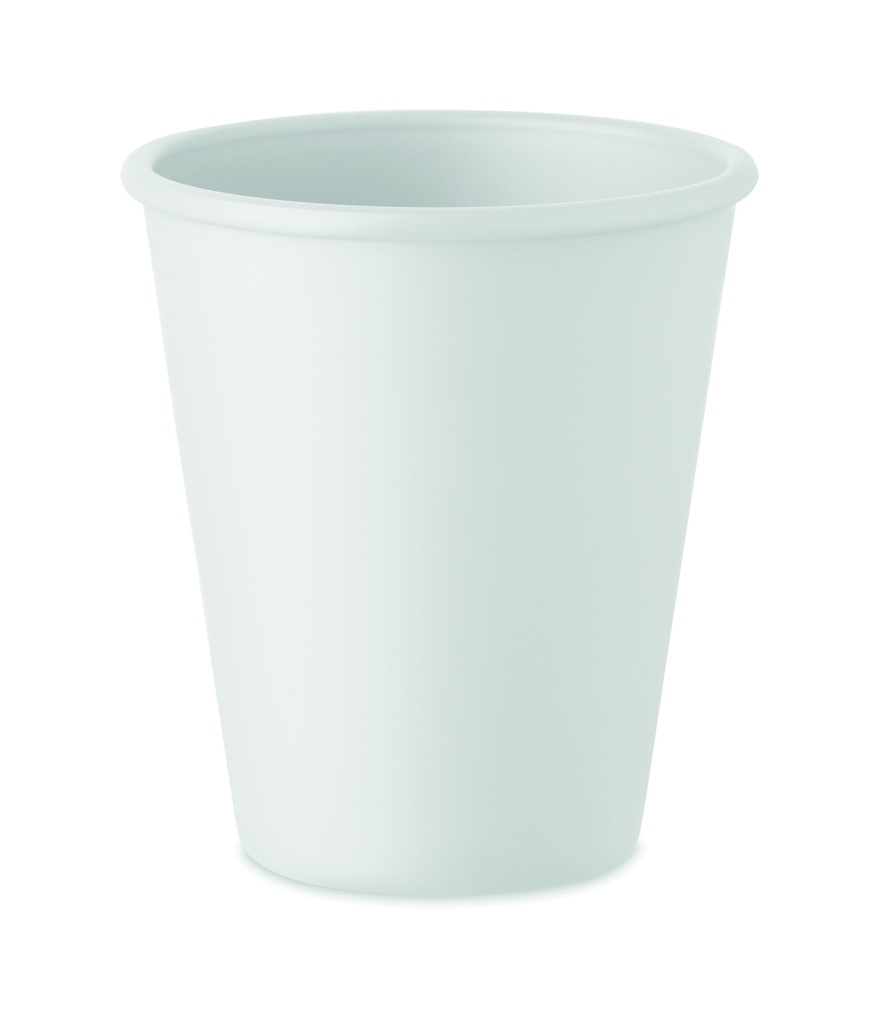 Kubek PLA wielokrotnego uzytku MO2607-06 - Bialy