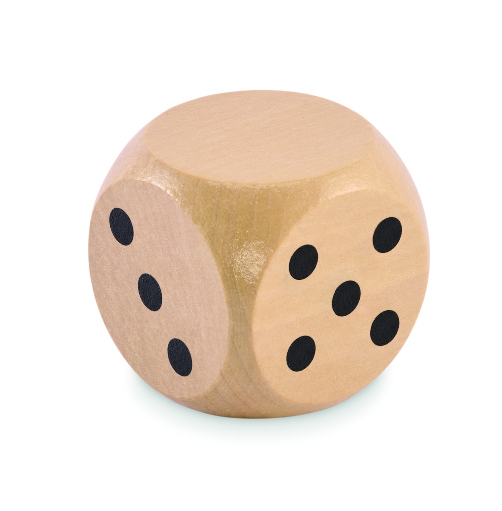 Kostki do gry srednica 5cm MO2614-40 - Drewna