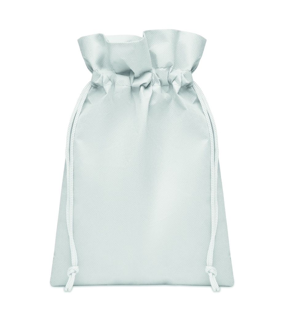 Mała torba prezentowa z RPET - Bialy