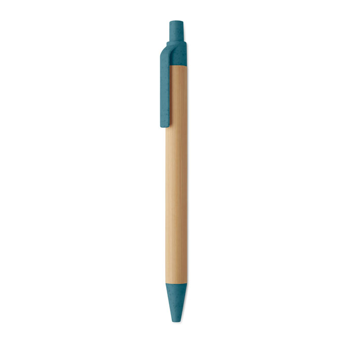 Dlugopis bambusowy MO2635-04 - Niebieski