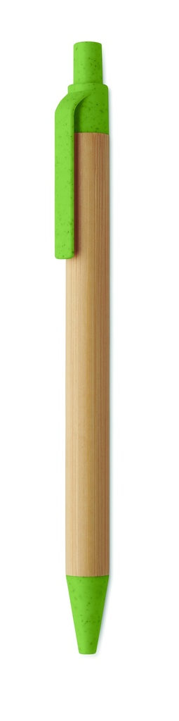 Długopis bambusowy - Zielony
