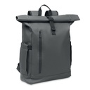 Plecak na laptopa Rolltop 600D MO2643-15 - Kamienny Szary