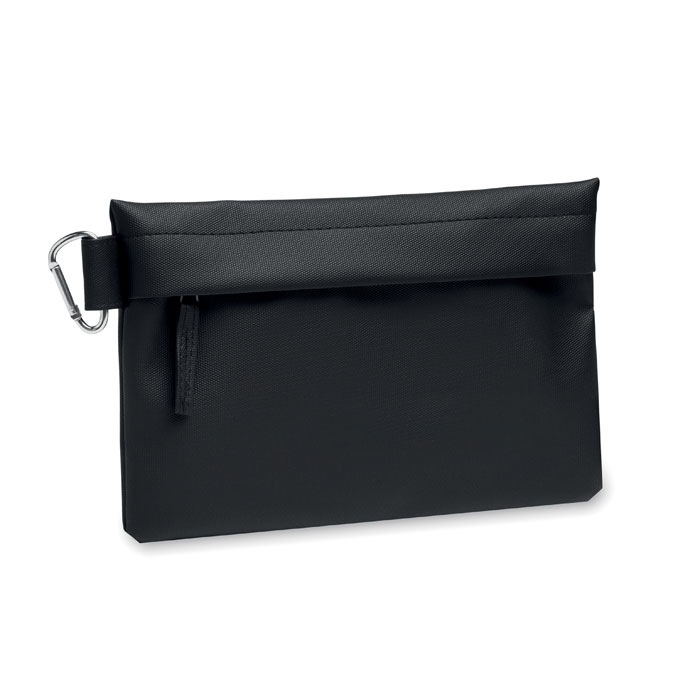 Organizer saszetka 600D RPET MO2642-03 - Czarny
