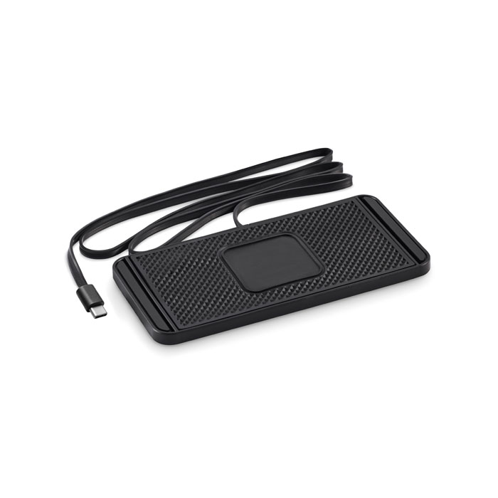 Ladowarka samochodowa Pad 15W MO2651-03 - Czarny