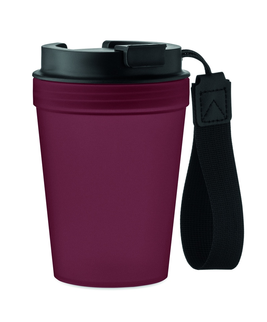Kubek jednoscienny 300 ml MO2670-02 - Burgund