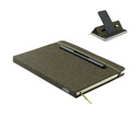 Notes A5 z podstawka na tel. MO2687-60 - Ciemnozielony