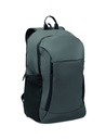 Plecak na laptop 15" z PU MO2684-15 - Kamienny Szary