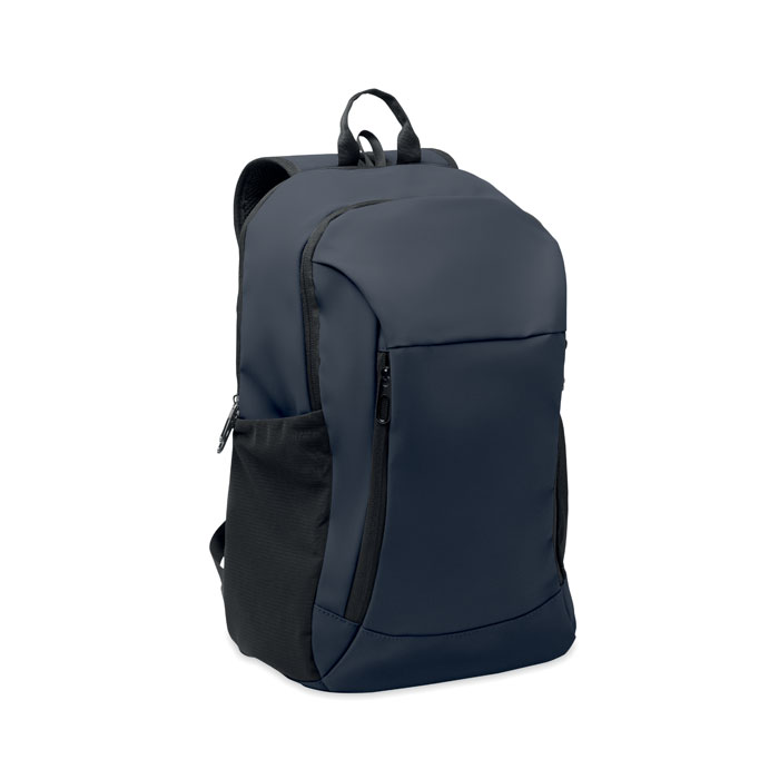 Plecak na laptop 15" z PU MO2684-85 - Francuski Granat