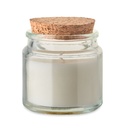 Świeca z wosku roślinnego 70gr - Bezowy