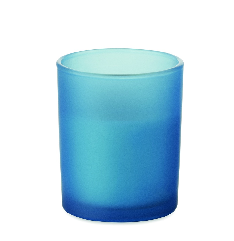 Swieca z wosku roslinnego 80gr MO2708-04 - Niebieski