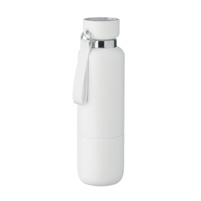 Butelka dwuscienna 500 ml MO2716-06 - Bialy