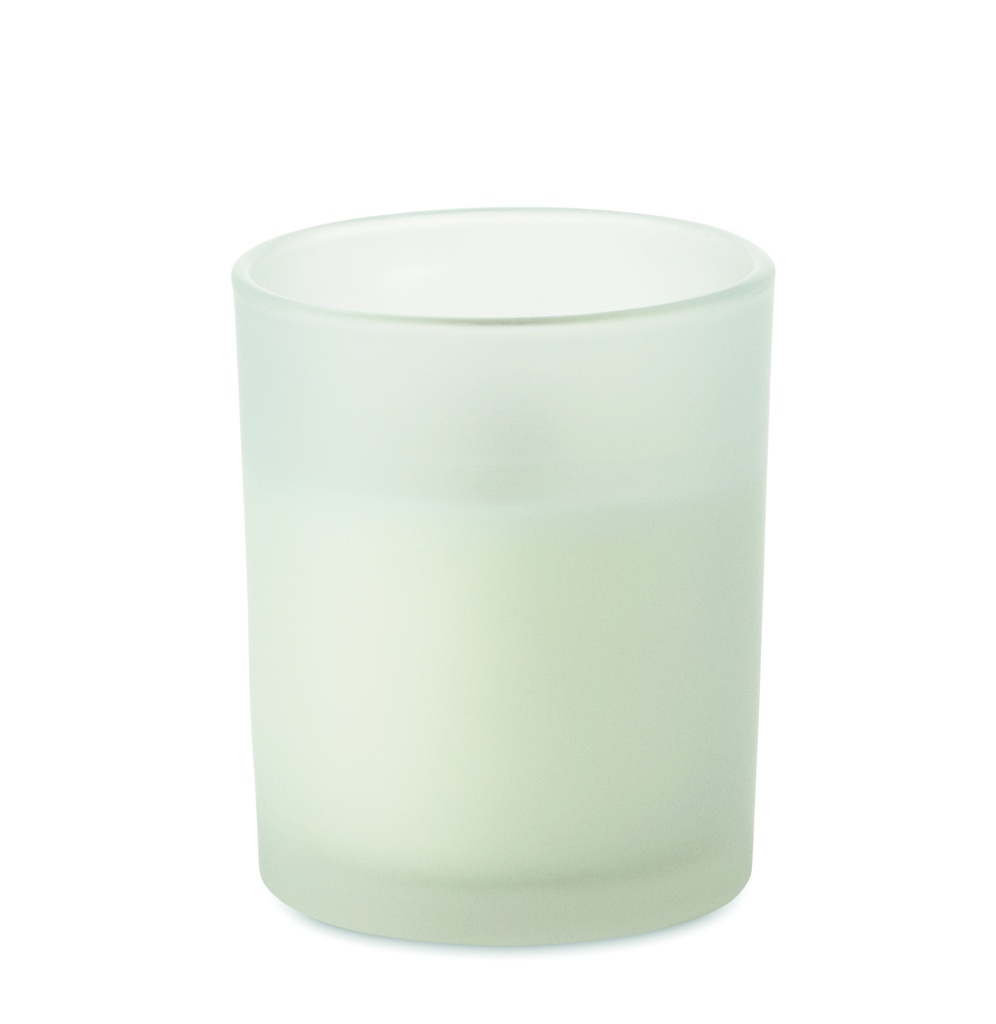 Swieca z wosku roslinnego 80gr MO2708-06 - Bialy