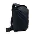 Torba na ramie z miekkiego PU MO2741-03 - Czarny