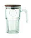 Kubek szklany 450ml MO2751-22 - Przezroczysty