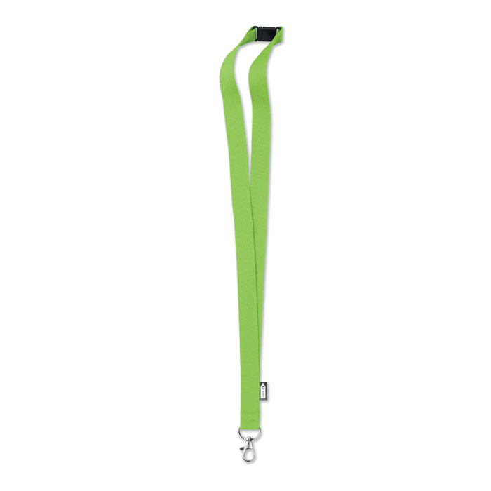 Smycz RPET 20 mm MO6100-48 - Limonka