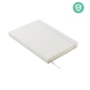 Antybakt. notes A5 w linie MO6141-06 - Bialy