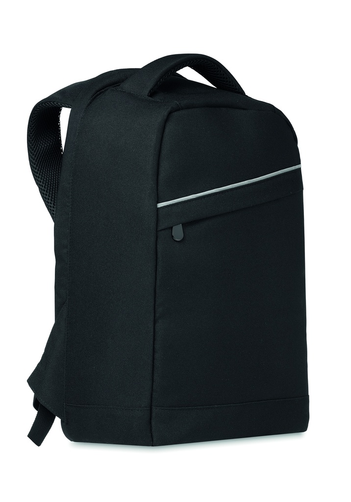 Plecak 600D RPET MO6157-03 - Czarny