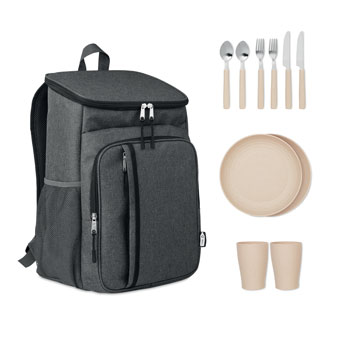 Torba termoizol., 600D RPET MO6167-03 - Czarny