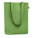 Torba na zakupy z konopi - Zielony
