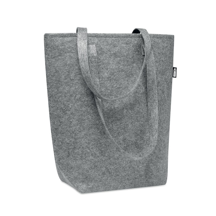 Filcowa torba na zakupy RPET MO6185-07 - Szary