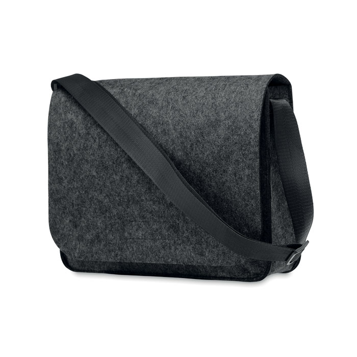 Filcowa torba na laptopa RPET MO6186-15 - Kamienny Szary