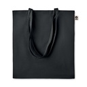 Torba na zakupy z bawelny org. MO6189-03 - Czarny