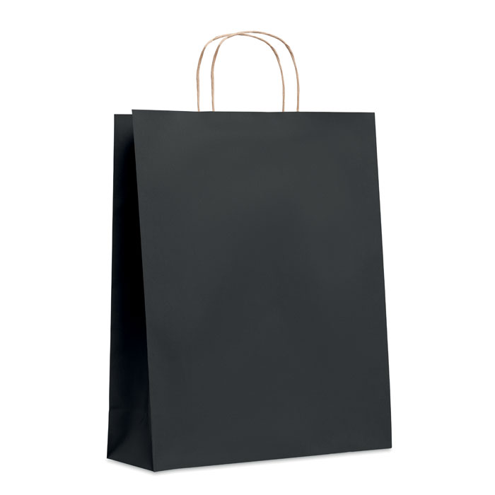 Duza papierowa torba MO6174-03 - Czarny