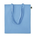 Torba na zakupy z bawelny org. MO6189-66 - Baby Blue