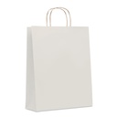 Duża papierowa torba MO6174-06 - Bialy