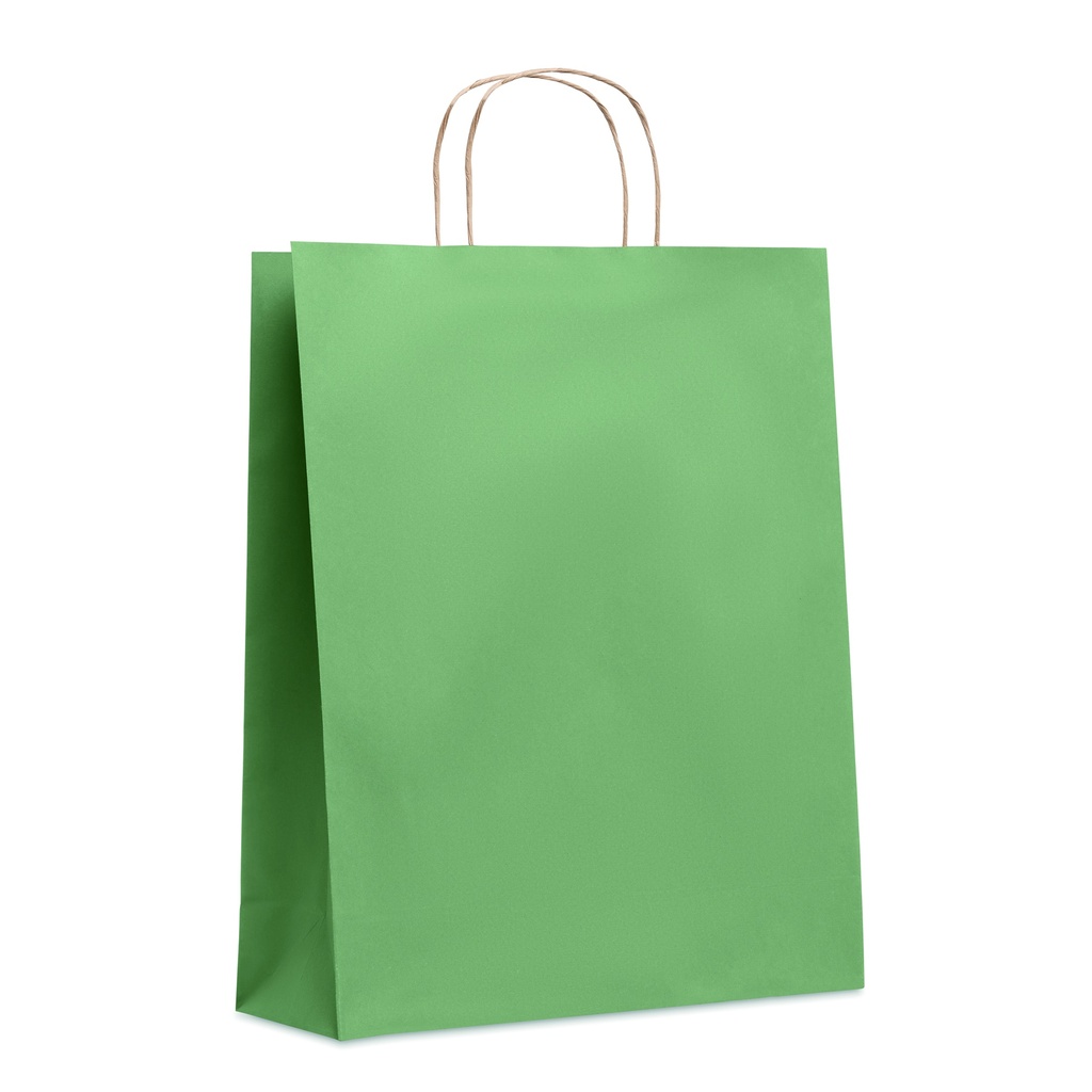 Duza papierowa torba MO6174-09 - Zielony