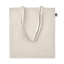 Torba na zakupy z bawelny org. MO6190-13 - Bezowy