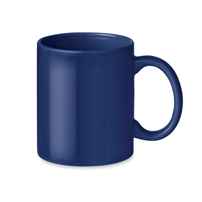 Kolorowy kubek ceramiczny MO6208-04 - Niebieski
