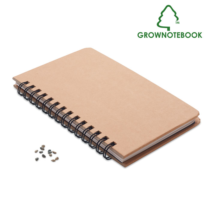 Sosnowy notes MO6225-13 - Bezowy