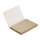 Zestaw kartek z nasionami MO6234-06 - Bialy