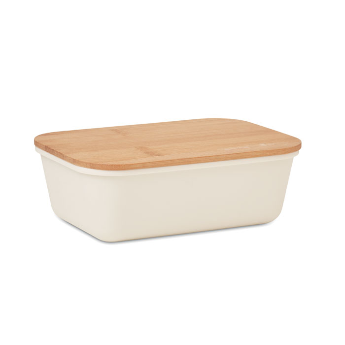 Lunchbox z bambusowa pokrywka MO6240-13 - Bezowy